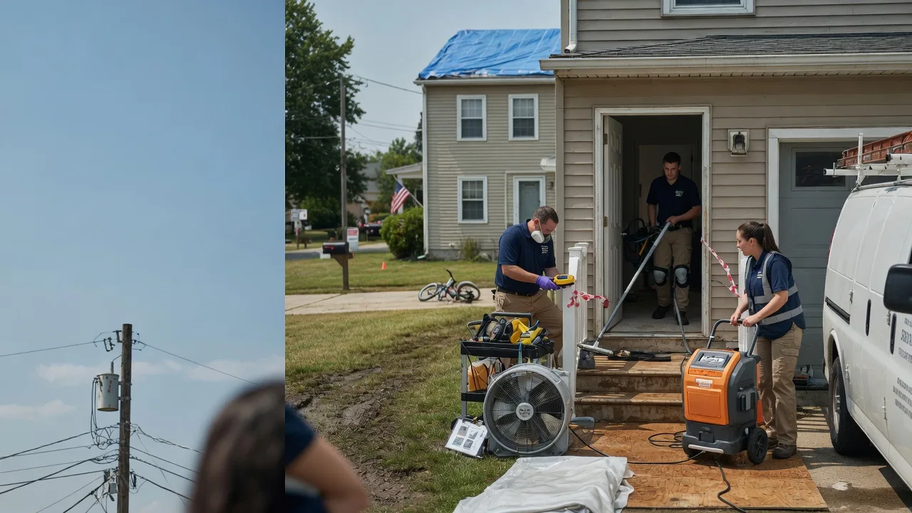 Water Damage Repair in Kistler, WV near me